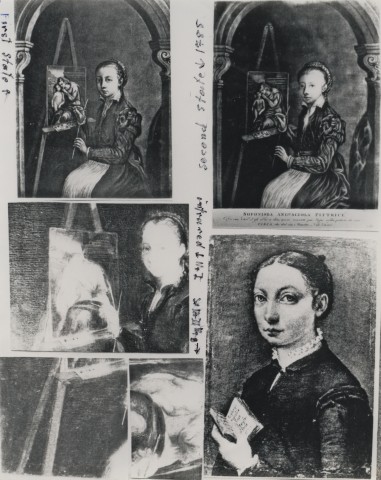 Anonimo — Anguissola Sofonisba - sec. XVI - Autoritratto — insieme